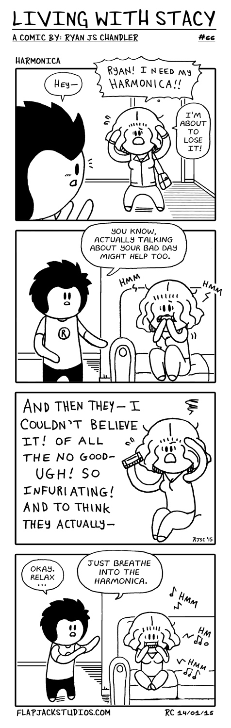 Living With Stacy #66 Harmoncia Ryan and Stacy topwebcomics Cute and Adorable