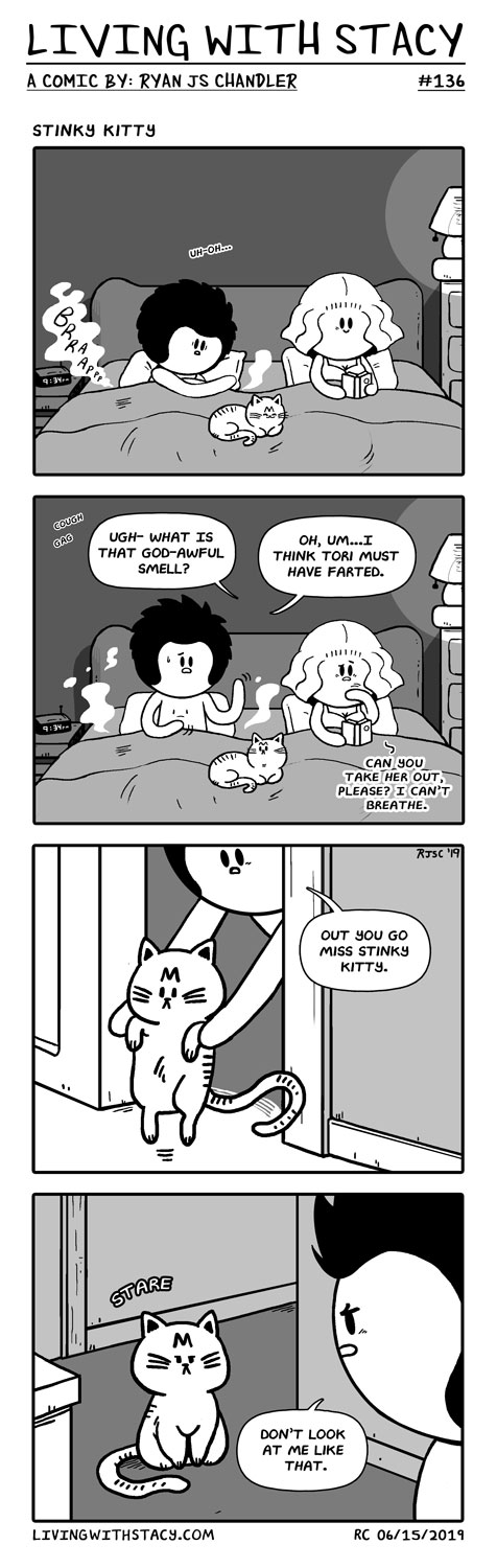Living With Stacy #136 - Stinky Kitty