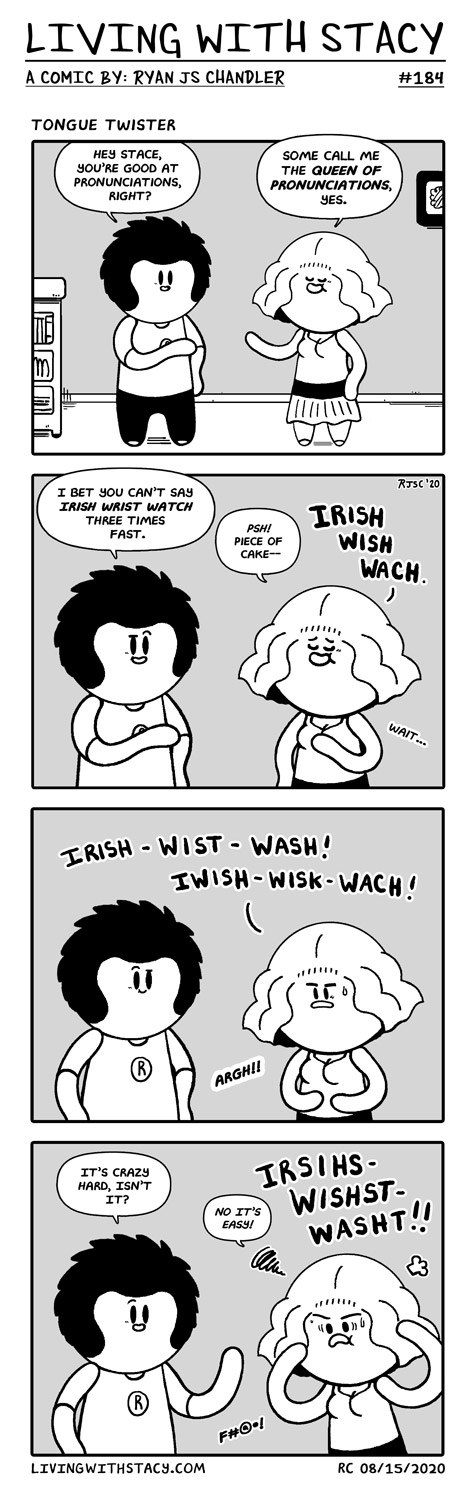 Tongue Twister - LWS Comic #184