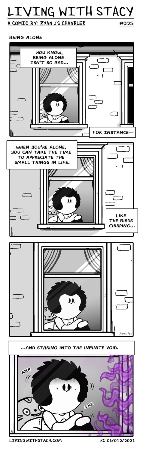 Being Alone - LWS COMICS #225