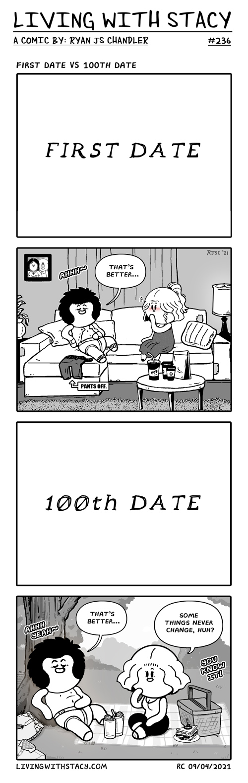 1st Date Vs 100th Date - LWS Comics #236