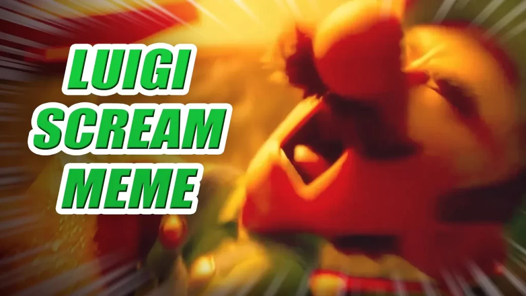 Luigi Scream Meme but in 4K [Super Mario Movie]