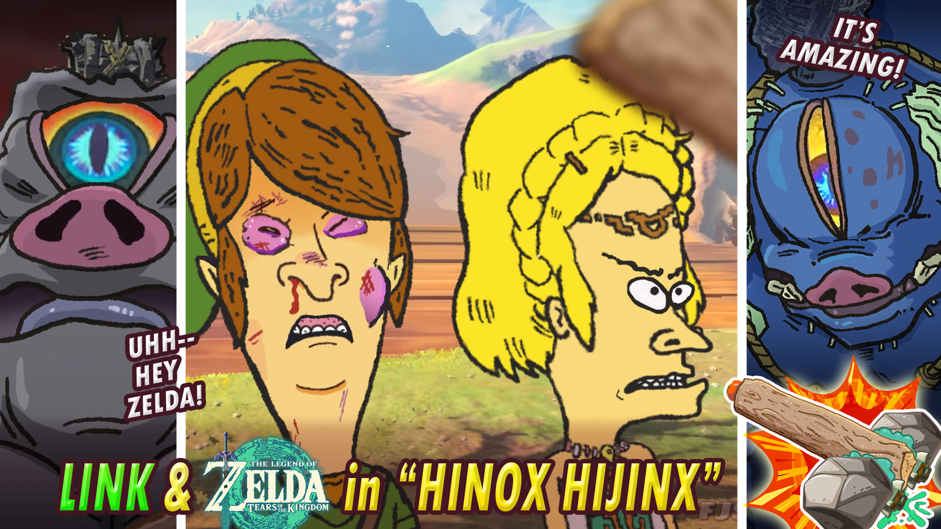 Beavis & Butthead in HINOX HIJINKS | Zelda Tears of the Kingdom