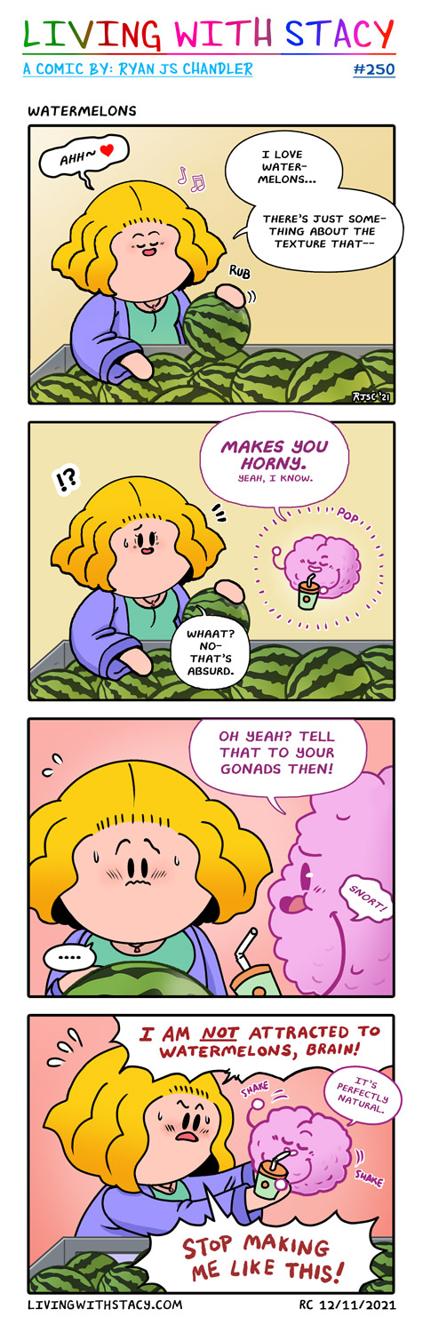 Stacy Likes Watermelons - LWS COMIC #250